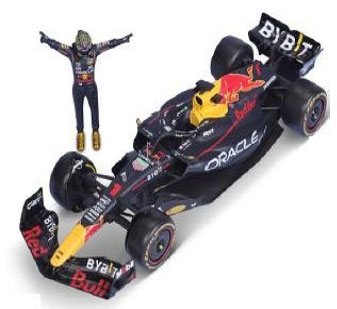 1/24 オラクル レッドブル レーシング RB19(2023) No.1 M.フェルスタッペン フィギア付 (ウィンドウボックス)[ブラゴ]