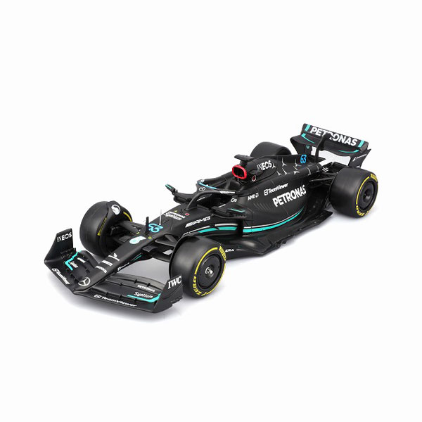 1/24 メルセデス-AMG ペトロナス F1チーム W14(2023)Eパフォーマンス No，63 G.ラッセル フィギア付(ウィンドウボックス)[ブラゴ]