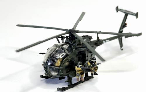 1/35 AH-6M/MH-6M リトルバード w/フィギュア6体【KITKH50002】 | キティホークモデル | KITKH50002  AH-6M/MH-6M リトルバード | Joshin webショップ 通販