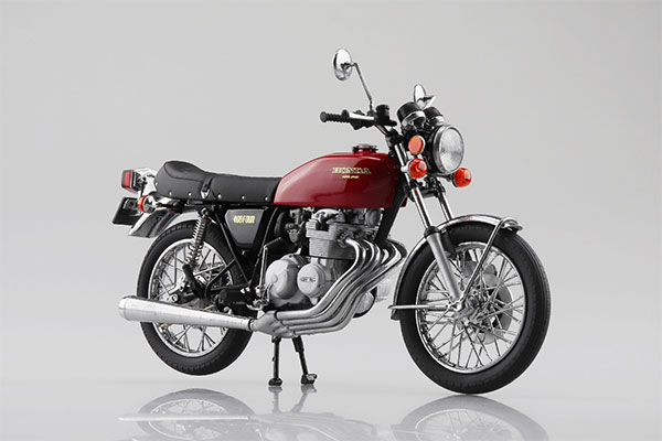 1/12 完成品バイク Honda CB400FOUR ライトルビーレッド[スカイネット]