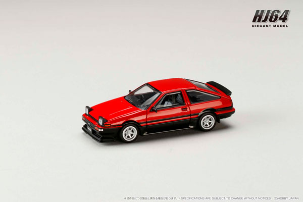 1/64 トヨタ スプリンター トレノ 後期型 JDM Style レッド / ブラック[ホビージャパン]