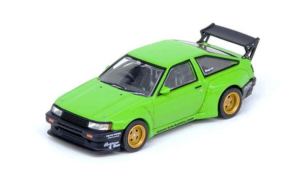 1/64 TOYOTA AE86 Levin “PANDEM ROCKET BUNNY” グリーン[INNO Models]