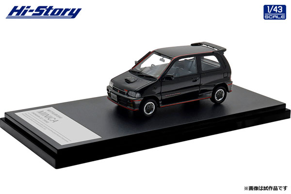 1/43 MITSUBISHI MINICA DANGAN ZZ ランプブラック 1/43 MITSUBISHI MINICA DANGAN ZZ (1990) ランプブラック[ハイ