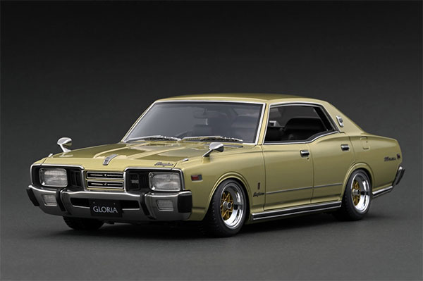 1/18 Nissan Gloria Brougham (330) Gold[イグニッションモデル]