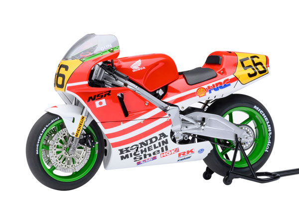 1/12 ホンダ NSR500 WGP500 #56 「バリバリ伝説」 (「巨摩郡」 ヘルメット付属)[オートアート]