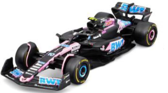 1/43 BWT アルピーヌ F1チーム A524 (2024) No，10 P.ガスリー (ウィンドウボックス)[ブラゴ]