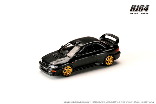 1/64 スバル インプレッサ 22B STi Version (GC8) Rally Base Car CARBON BLACK[ホビージャパン]