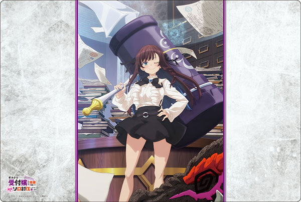 【特別セール品】 ギルドの受付嬢 60X40cm ラバーマット③ アリナ・クローバー 机上用品・文具収納