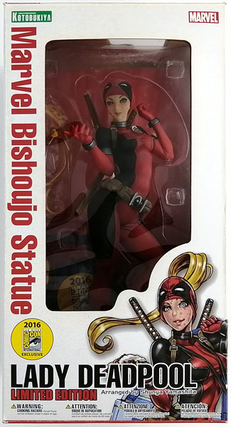 MARVEL美少女 レディ・デッドプール コミコンに行ってきましたVer. 限定版 1/7 完成品フィギュア(コトブキヤショップ限定)