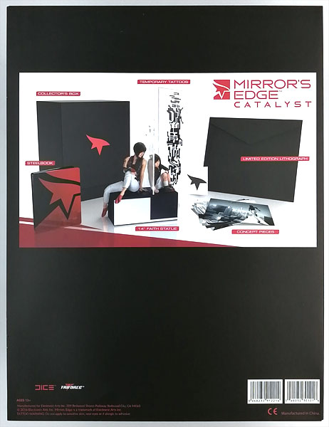 【中古】Mirror’s Edge Catalyst 14” FAITH STATUE (Mirror’s Edge Catalyst Collector’s Edition同梱品)[EA]