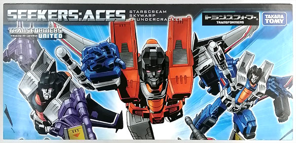 【中古】トランスフォーマー ユナイテッド SEEKERS：ACES スタースクリーム＆スカイワープ＆サンダークラッカー[タカラトミー]