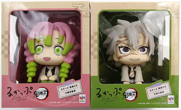 【特典】るかっぷ 鬼滅の刃 甘露寺蜜璃＆不死川実弥 セット (メガトレショップ限定)