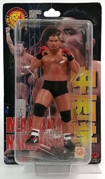 【中古】SUPER STAR FIGURE COLLECTION DELUXE 14 中西学[新日本プロレスリング]