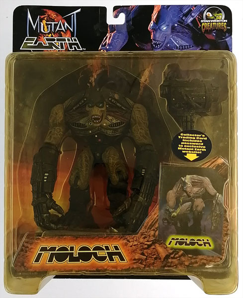 【中古】ミュータント・アース MOLOCH アクションフィギュア[STAN WINSTON CREATURES]