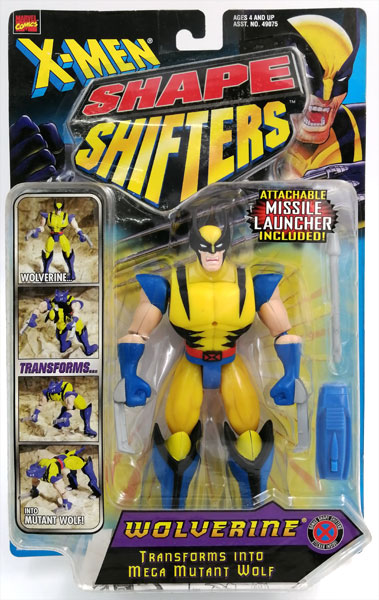 SHAPE SHIFTERS X-MEN ウルヴァリン アクションフィギュア