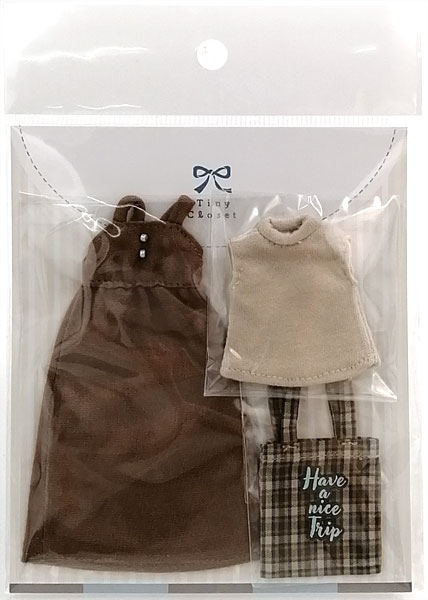 【中古】(本体A/箱B)タイニークローゼット 創彩少女庭園 キャミワンピースセット[Brown] (コトブキヤショップ限定)[コトブキヤ]《発売済・在庫品》