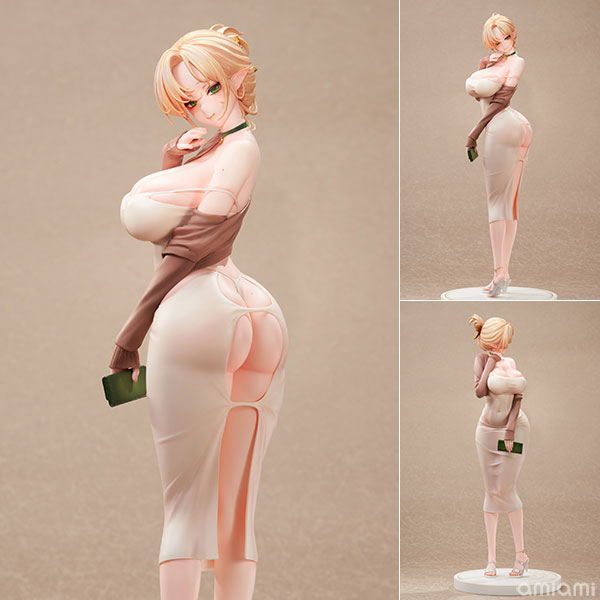 人妻エルフ illustration by Sueスーエ 1/7 完成品フィギュア[Hobby sakura]《０９月予約》