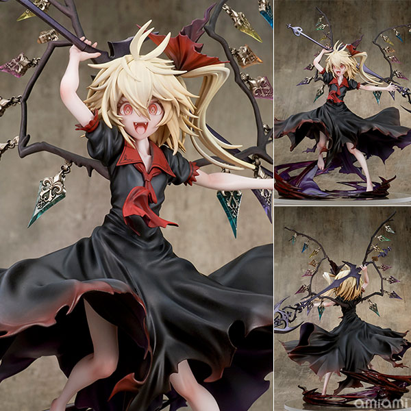 東方Project フランドール・スカーレット 紅魔城伝説版 限定エクストラカラー 1/8 完成品フィギュア[キューズQ]