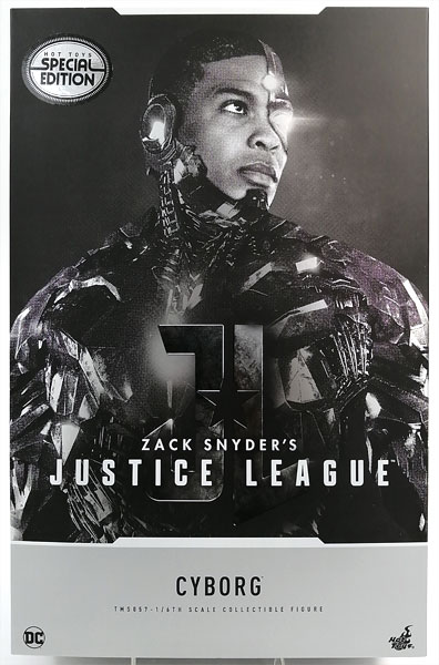 【中古】(本体B+/箱B)テレビ・マスターピース ジャスティス・リーグ：ザック・スナイダーカット 1/6スケールフィギュア サイボーグ[ボーナスアクセサリー付き] (トイサピエンス限定)[ホットトイズ]《発売済・在庫品》