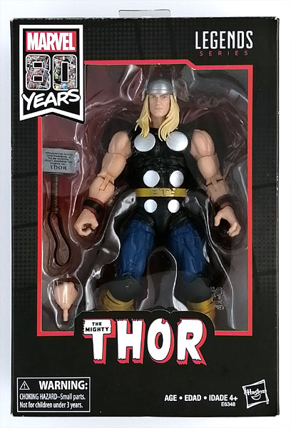 MARVEL - マイティ・ソー 6インチフィギュア マーベルレジェンドシリーズ 80周年記念 Amazon.co.jp: MARVEL マイティ・ソー (コミック) 6インチ