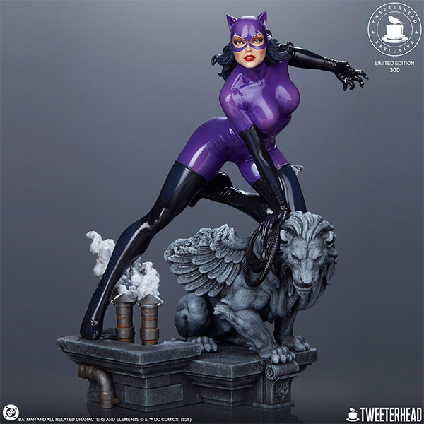 ツイーターヘッド 1/4スケール キャットウーマン DC』 1/4スケール・マケット キャットウーマン(パープル・エディション