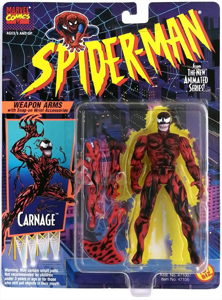 スパイダーマン ニューアニメイテッドシリーズ カーネイジ アクションフィギュア