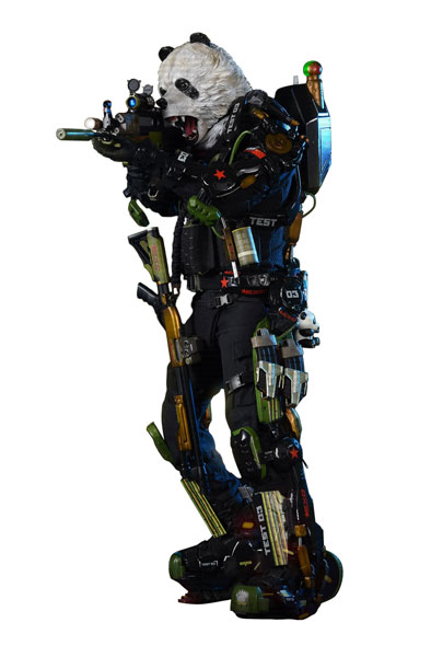 1/6 エグゾスーツ エグゾスケルトン アーマースーツ テスト-03 パンダ ディビジョン DX