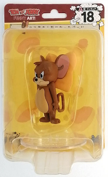 Happyくじ TOM and JERRY FUNNY ART A賞 フィギュア ねじ巻き人形に