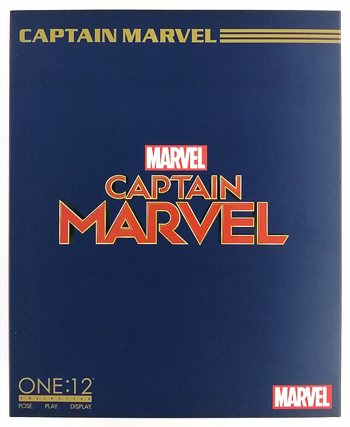 【中古】(本体A-/箱B)ワン12コレクティブ/ キャプテン・マーベル： キャプテン・マーベル 1/12 アクションフィギュア[メズコ]《発売済・在庫品》