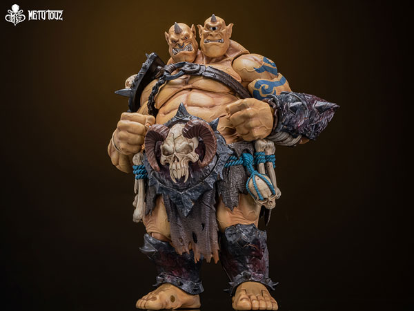 冒険者の世界 クラッシャー オーガ ノンスケール可動フィギュア イエロー[Mety toyz]《１２月仮予約》