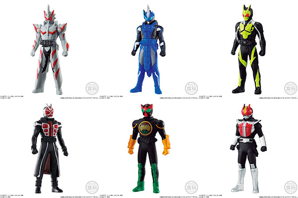 【中古】ソフビヒーロー 仮面ライダーセイバー＆レジェンド仮面ライダー2 全6種セット[バンダイ]