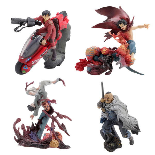 【中古】miniQ 「AKIRA」 PART.4 決戦 全4種セット[海洋堂]