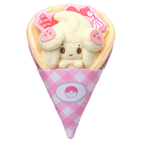 ポケモン ポケピース くるくるクレープぬいぐるみ マホイップ[タカラトミー]
