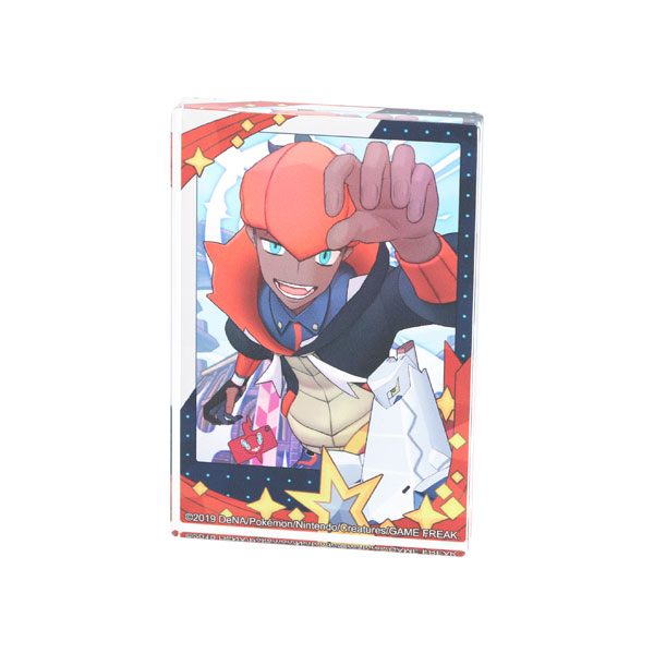 ポケモンマスターズEX ダイゴ アクリルアートパネル ミニアクリルブロック 特典 ポケモンマスターズ EX』 メモリアルフォト ミニアクリル