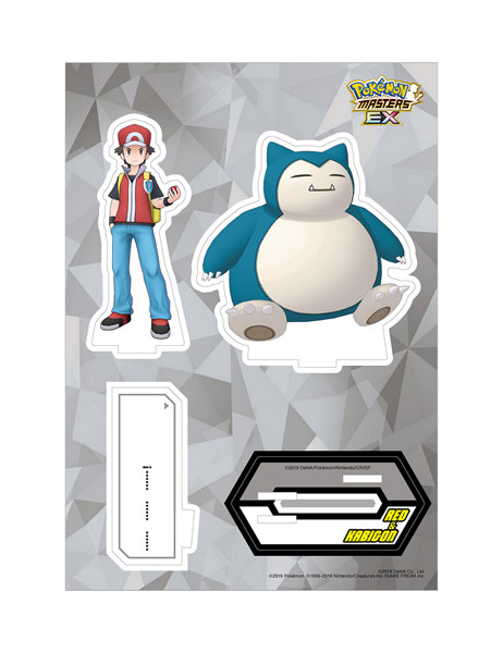 ポケモンマスターズ EX』 バディーズ セリフアクリルスタンド レッド