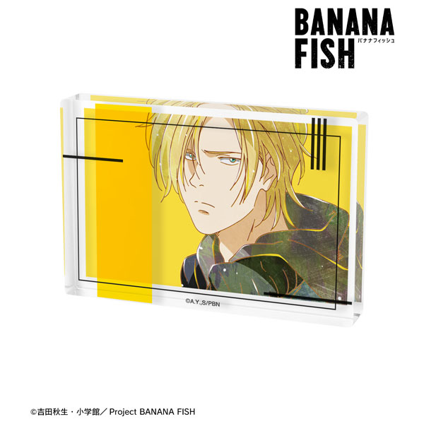 【新品未使用】BANANA FISH アッシュ アクリルブロック ver.B BANANA FISH - アッシュ・リンクス Ani-Art アクリルブロック
