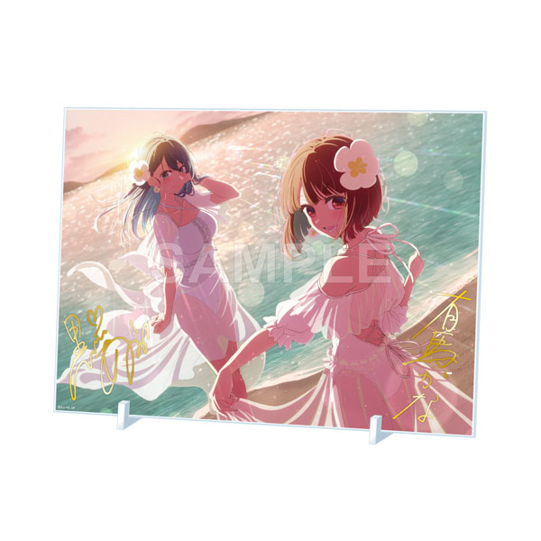 推しの子】箔押しサイン入りアクリルパネル Marine Day 2024 ver