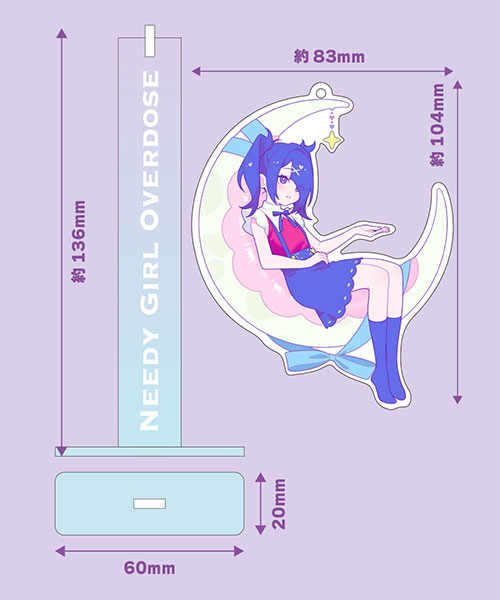 NEEDY GIRL OVERDOSE あめちゃんゆらゆらアクリルスタンド[WHY SO