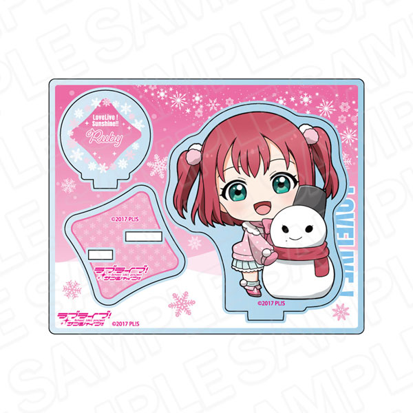 ラブライブ Aqours 黒澤ルビィ 缶バッジ アクスタ クリアファイル まとめ ラブライブ Aqours 黒澤ルビィ 缶バッジ アクスタ クリアファイル