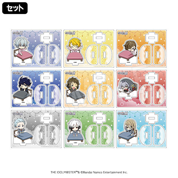 アイドルマスター SideM トレーディングアクリルスタンド TypeB モーニングルーティンver. 9個入りセット[中外鉱業]《在庫切れ》