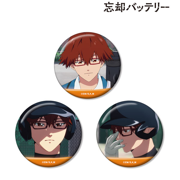 忘却バッテリー 千早瞬平 応援団 缶バッジ 20点セット（Goods