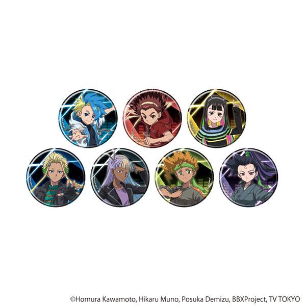 缶バッジ「BEYBLADE X」04/ 7個入りBOX[A3]