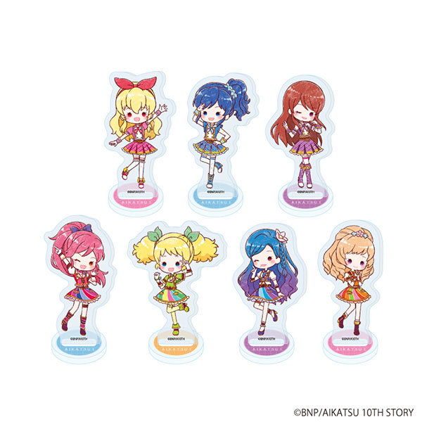 アクリルぷちスタンド「アイカツ！」07/スクールドレスver