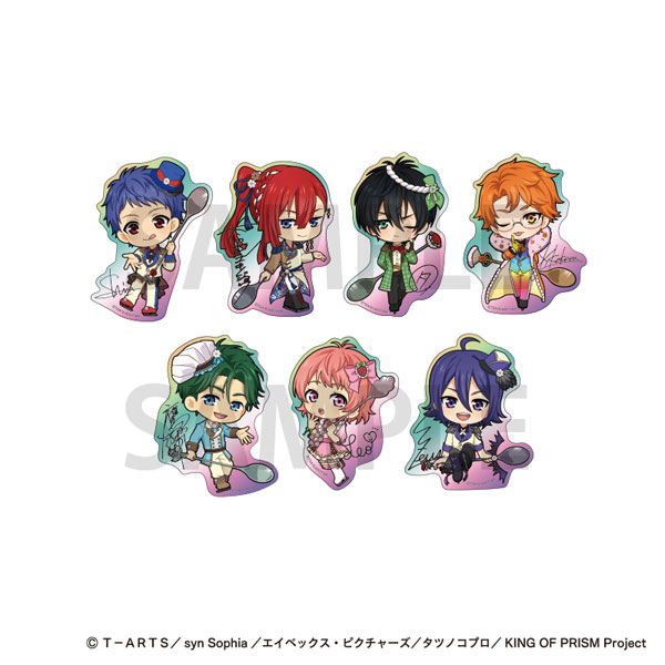 「KING OF PRISM -Dramatic PRISM.1-」トレーディングサイン入りホロステッカーvol.A 7個入りBOX[マイム・コーポレーション]《在庫切れ》