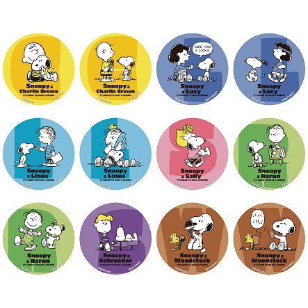 PEANUTS PACHITバッジコレクション 12個入りBOX[エンスカイ]
