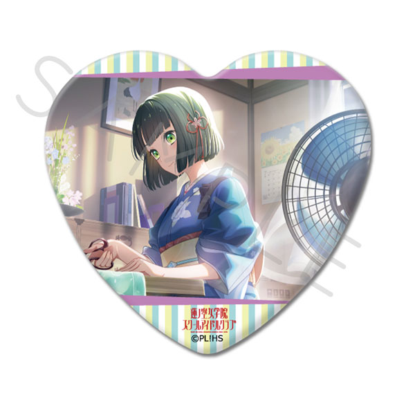 てィ。様専用 新世紀エヴァンゲリオン オリジナル ハート形缶バッジ