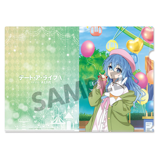 デート・ア・ライブV 描き下ろしクリアファイル 四糸乃 遊園地デート ver.[ホビーストック]《発売済・在庫品》