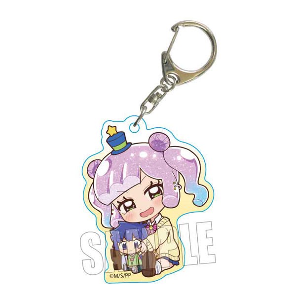 ぷにるはかわいいスライム ぎゅぎゅっとアクリルキーホルダー ギャル