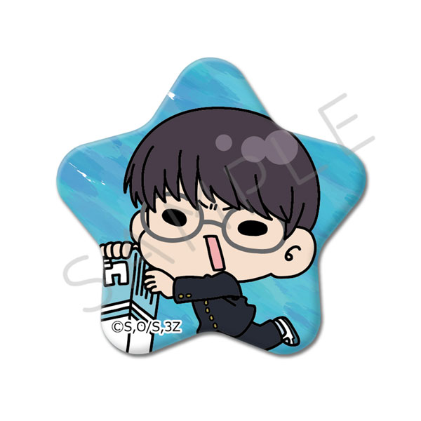TVアニメ『3年Z組銀八先生』星型缶バッジ(mochochoシリーズ) B(志村新