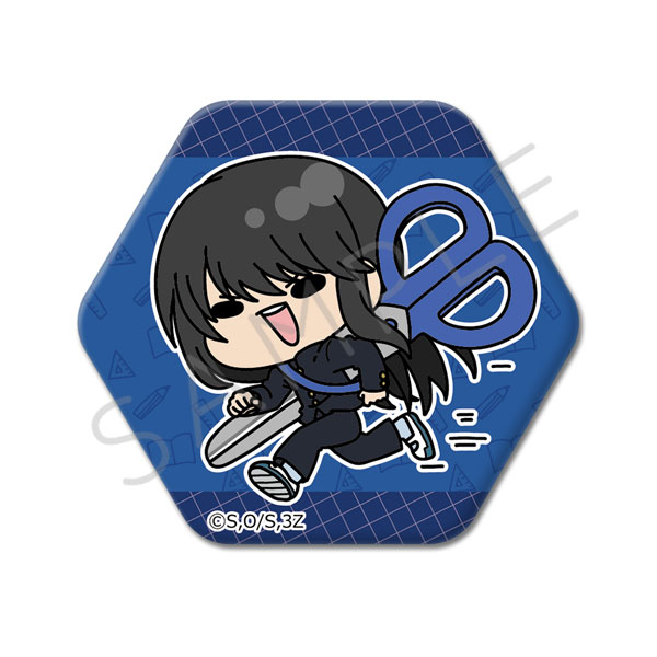 TVアニメ『3年Z組銀八先生』六角形缶バッジ(mochochoシリーズ) F(桂